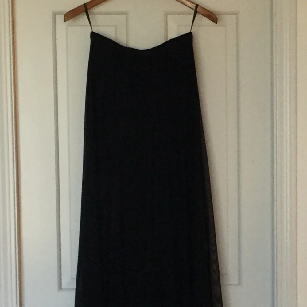 VERONIQUE YOUNG Designer Maxi Skirt Size 4 - Picture 2 of 3